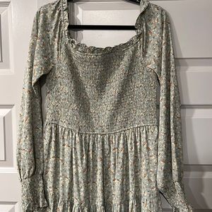Off the shoulder spring dress